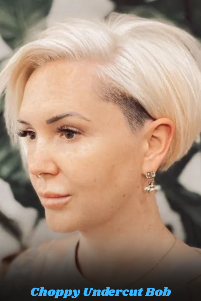 Choppy Undercut Bob