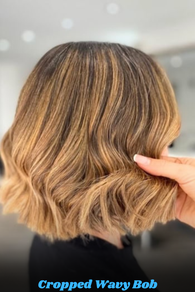 Cropped Wavy Bob
