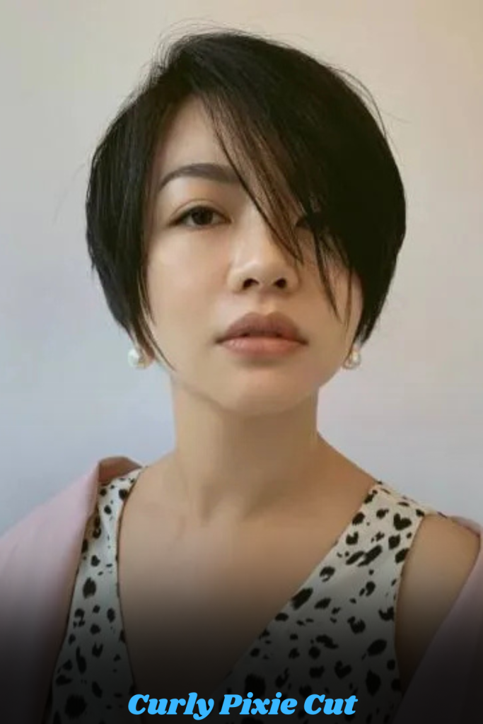 Curly Pixie Cut