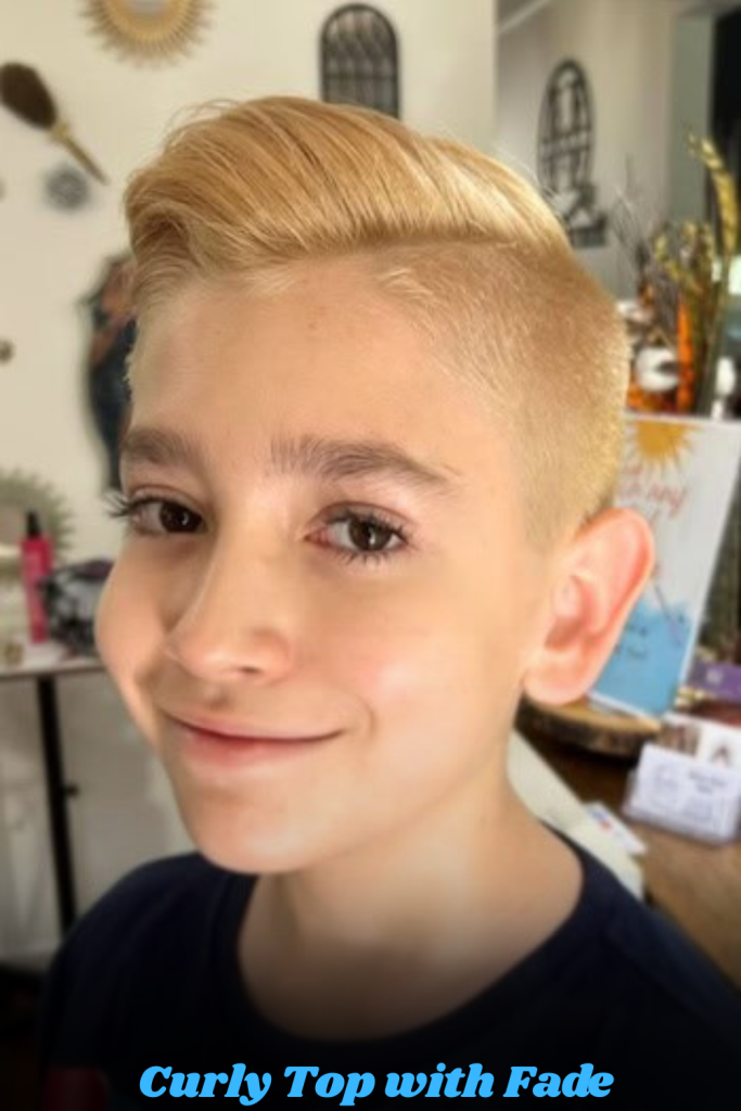 Curly Top with Fade