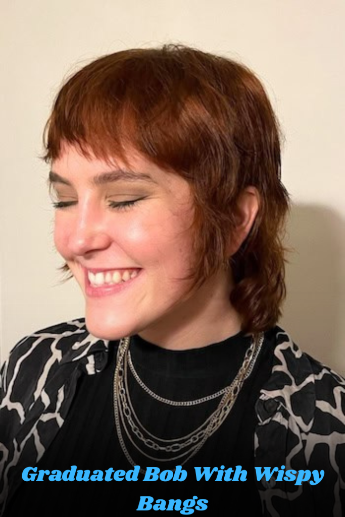 Graduated Bob With Wispy Bangs
