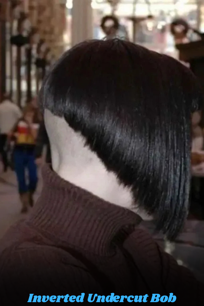 Inverted Undercut Bob