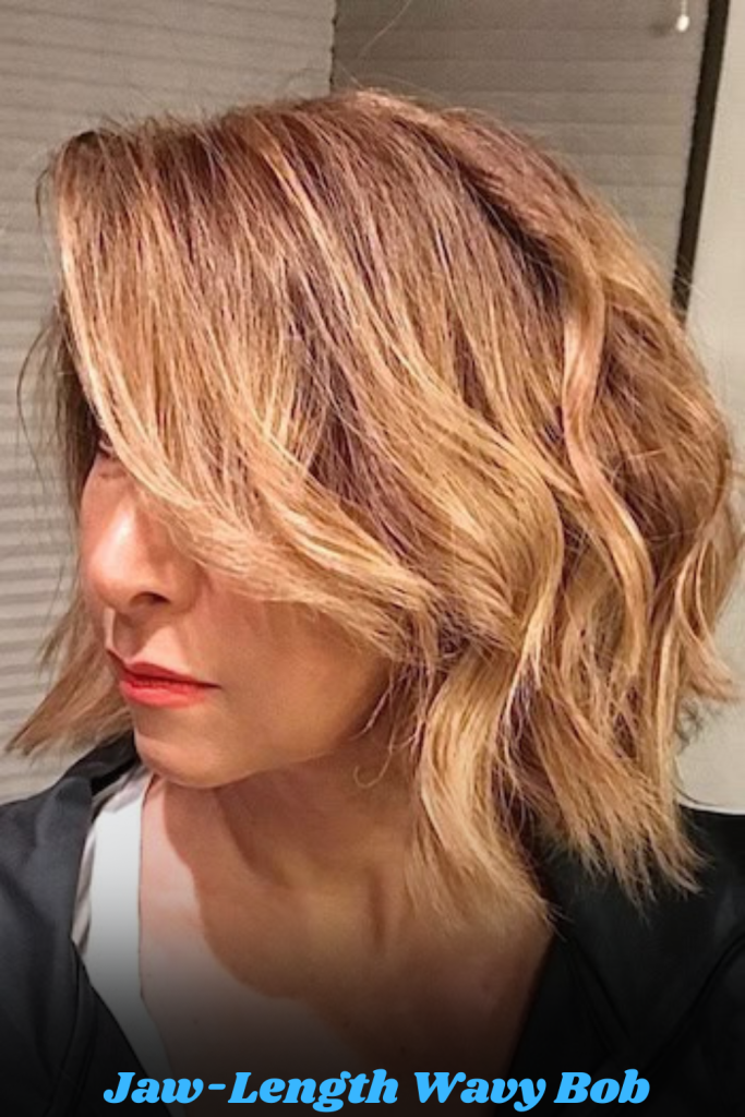 Jaw-Length Wavy Bob