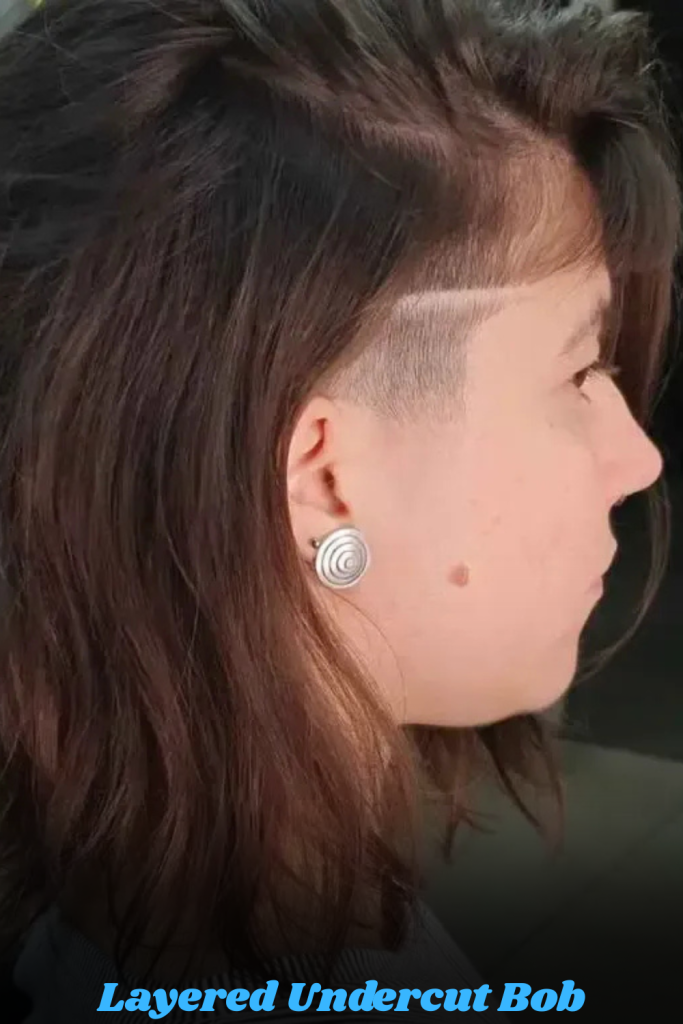 Layered Undercut Bob