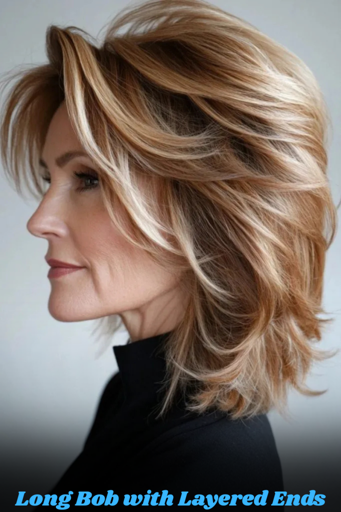Long Bob with Layered Ends