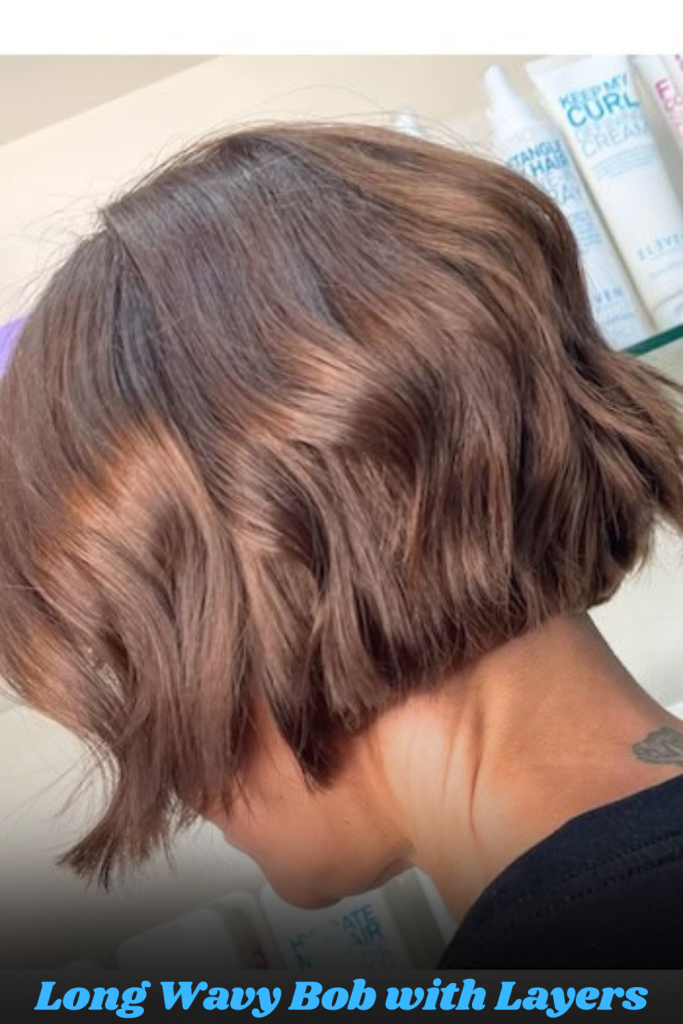 Long Wavy Bob with Layers