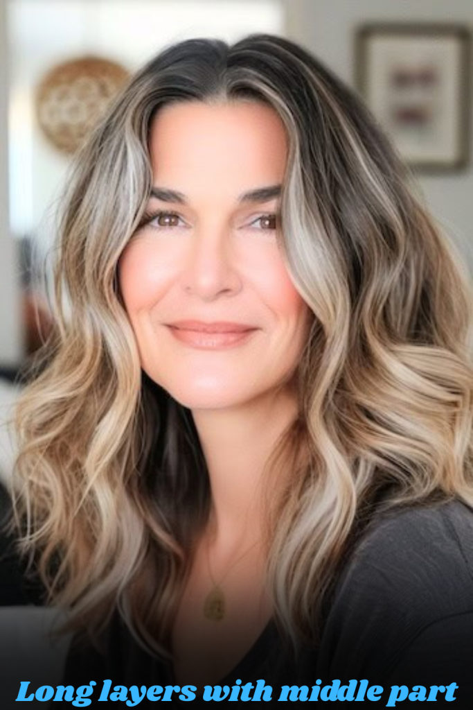 Long layers with middle part