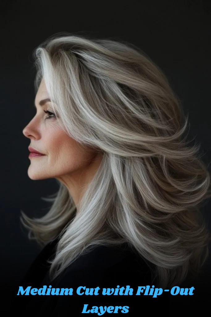 Medium Cut with Flip-Out Layers