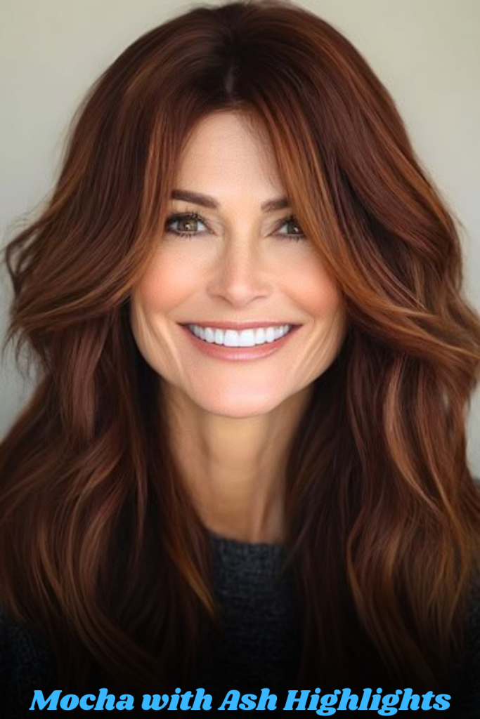 Mocha with Ash Highlights