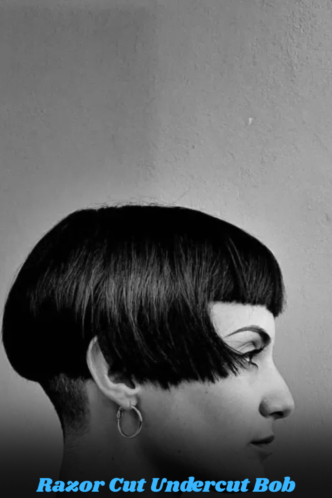Razor Cut Undercut Bob