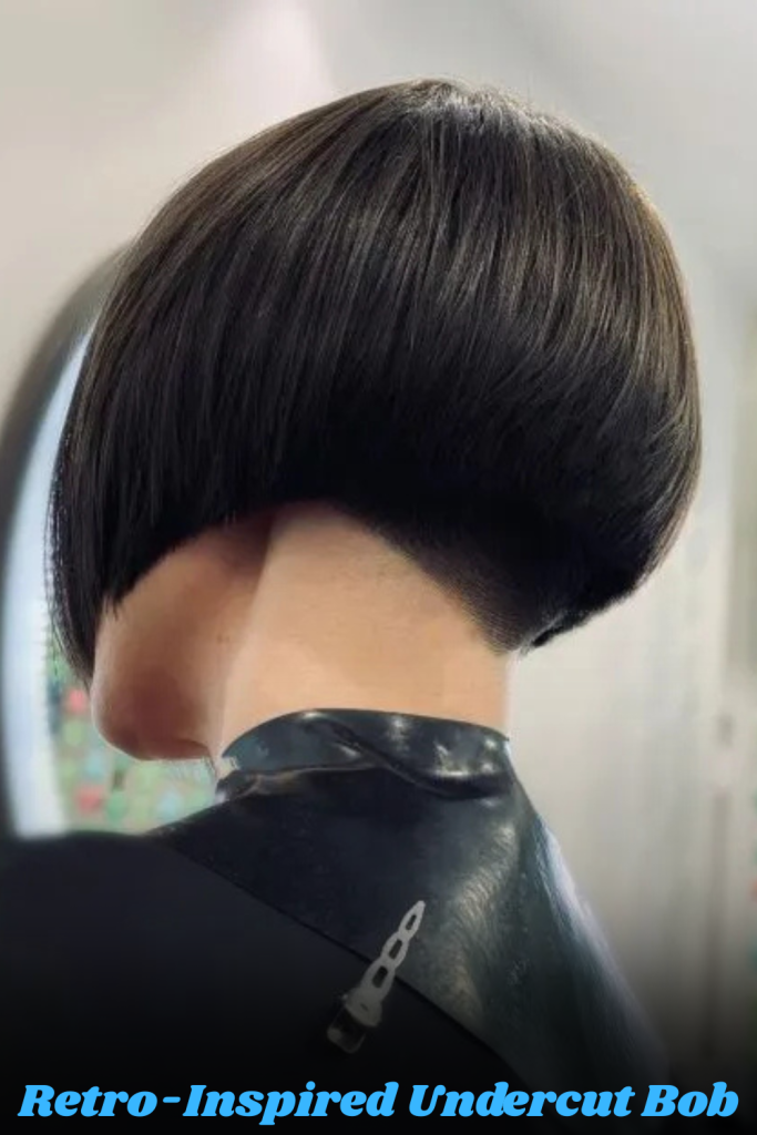 Retro-Inspired Undercut Bob