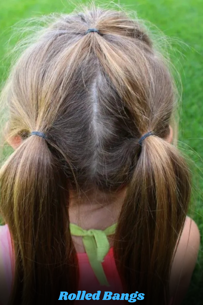 Rolled Bangs
