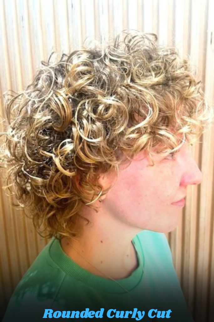 Rounded Curly Cut