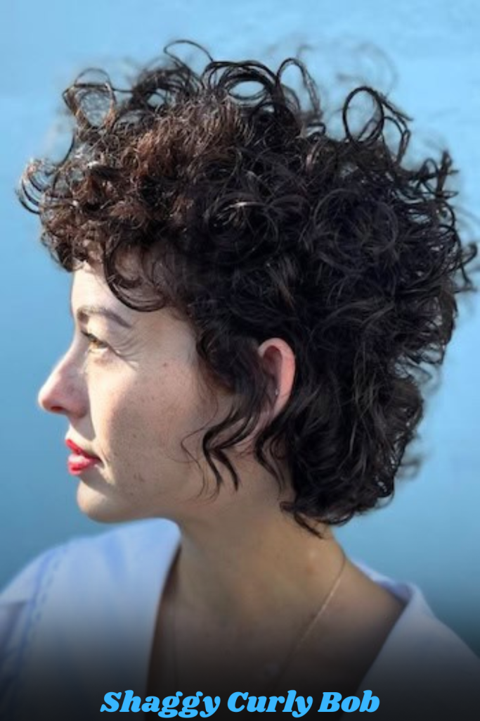 Shaggy Curly Bob