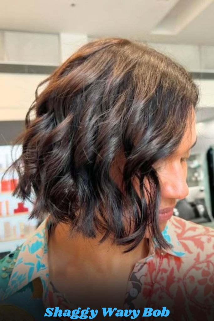Shaggy Wavy Bob