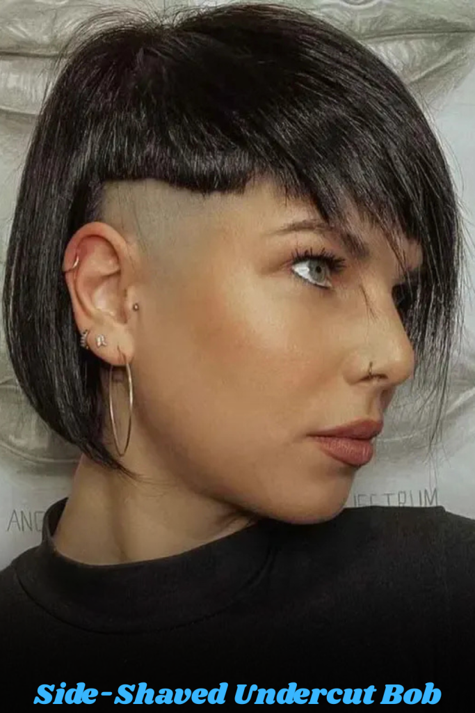 Side-Shaved Undercut Bob
