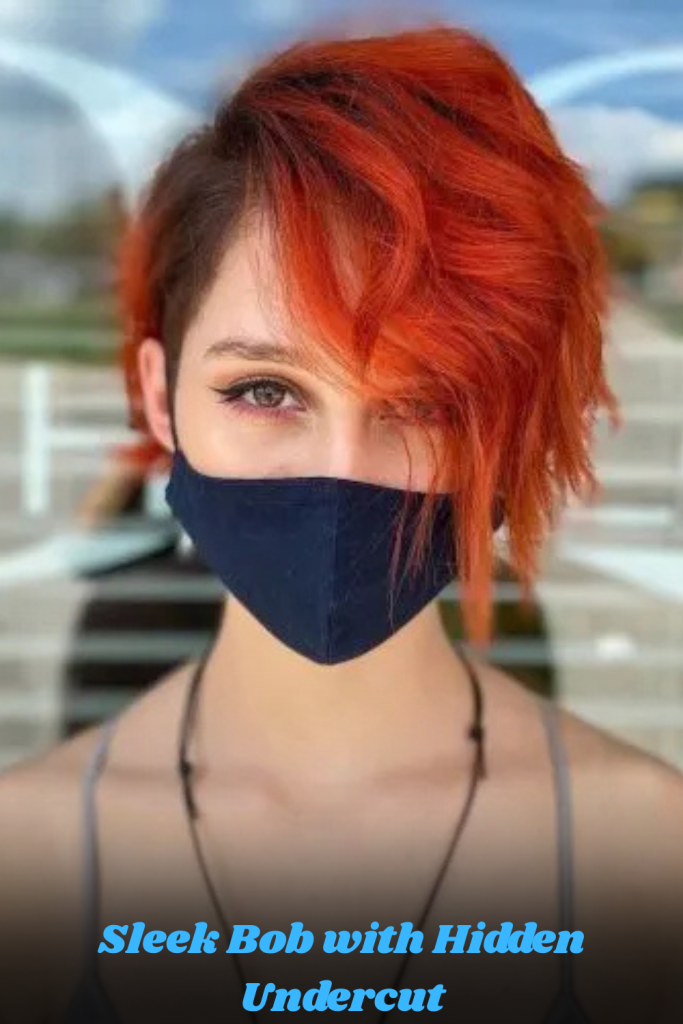 Sleek Bob with Hidden Undercut