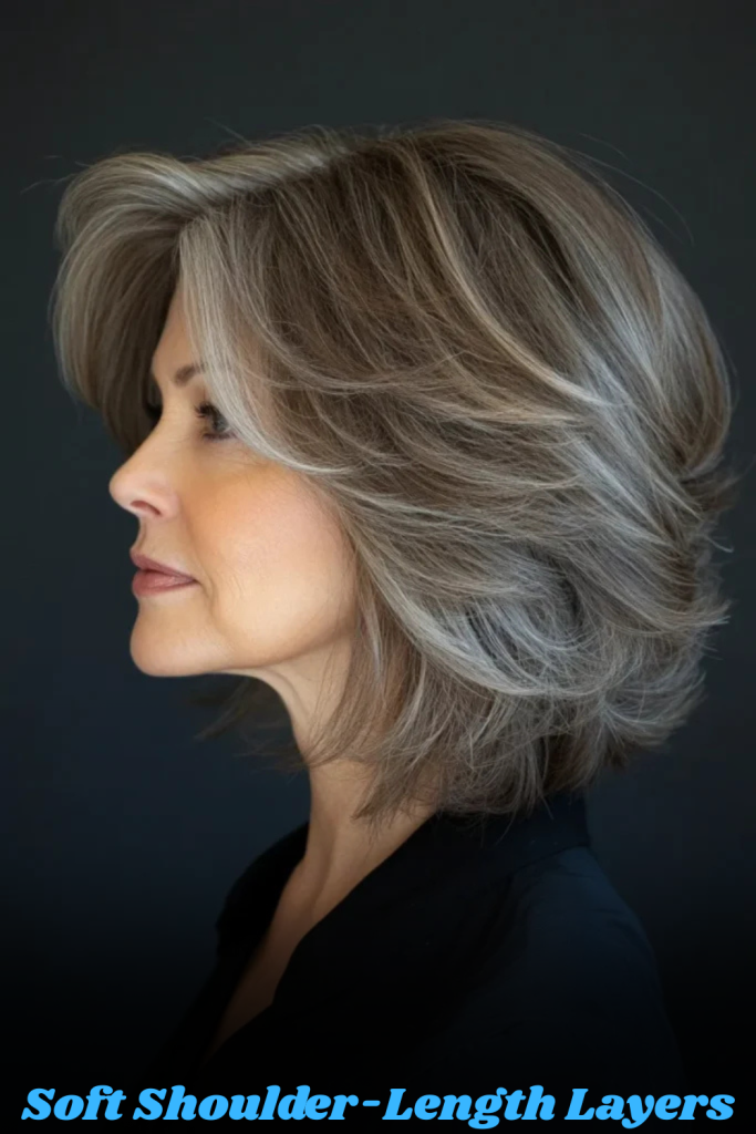 Soft Shoulder-Length Layers