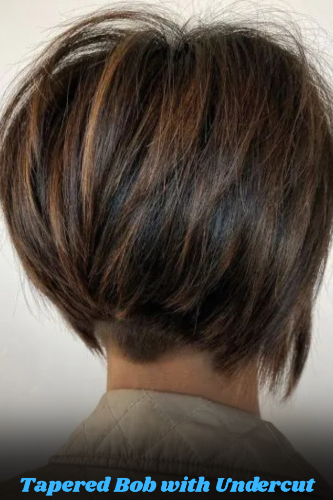 Tapered Bob with Undercut