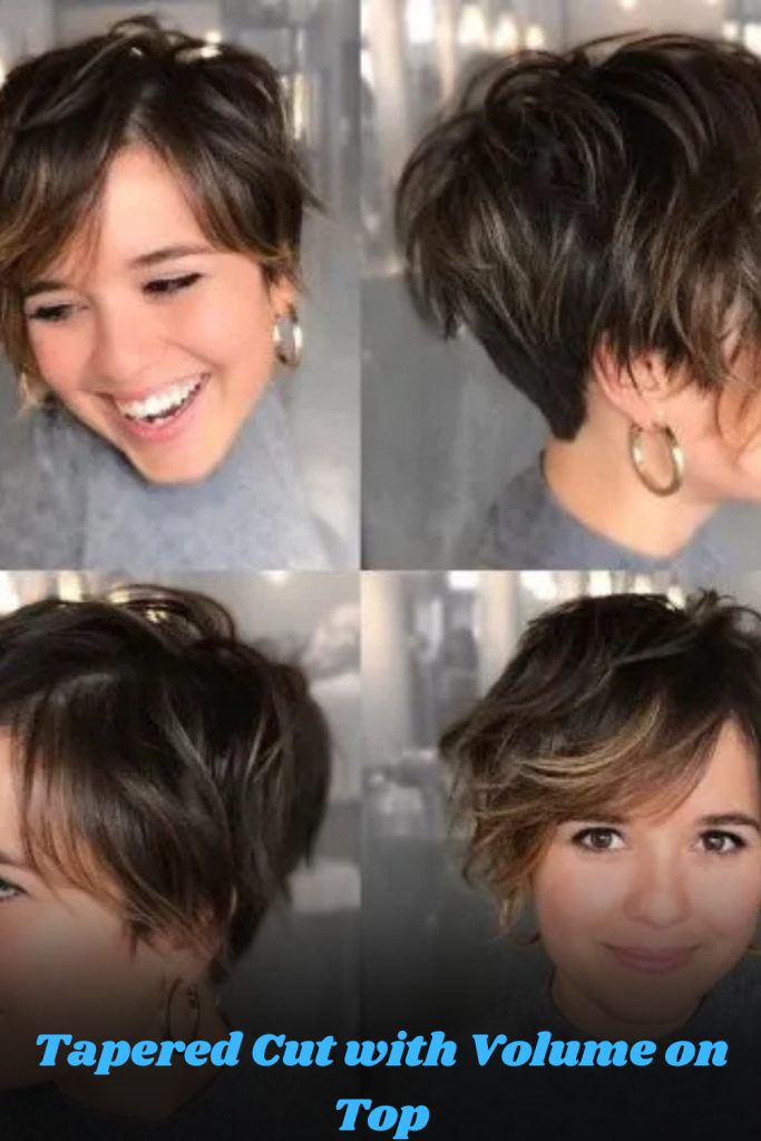 Tapered Cut with Volume on Top