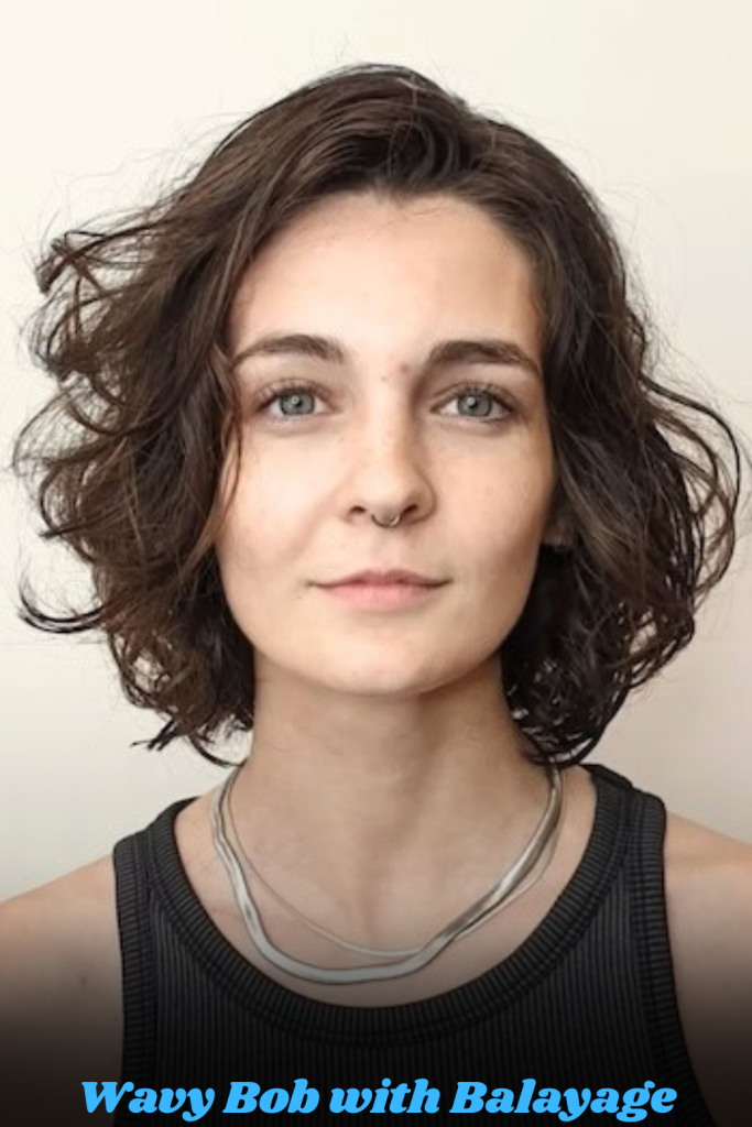 Wavy Bob with Balayage