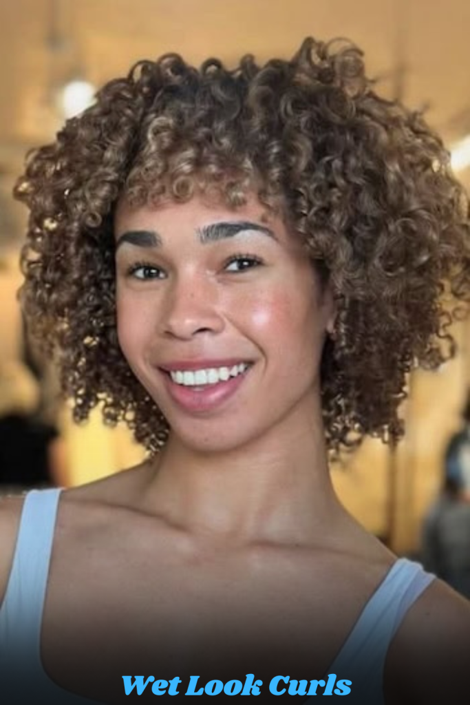 Wet Look Curls